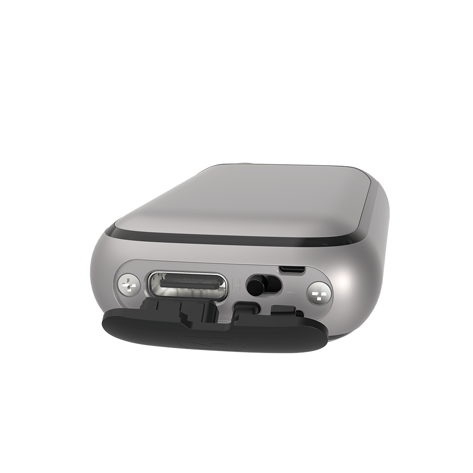 CCELL Rizo Discreet 510 Vape Cartridge Battery USB-C Charging Grey