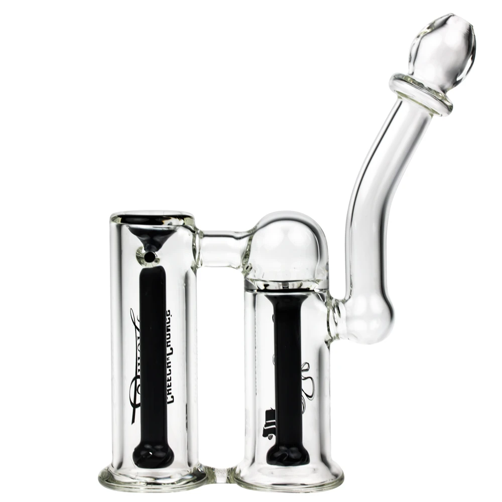 cheech chong clyde glass bubbler
