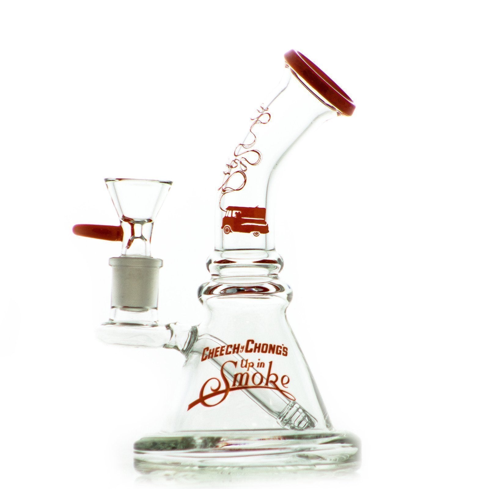 cheech chong strawberry water pipe red dab rig