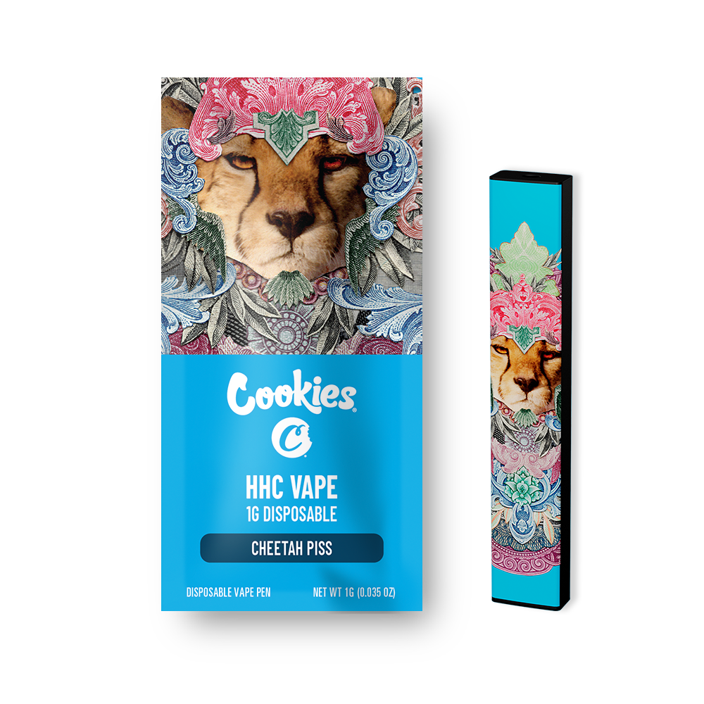 Cookies HHC Cheetah Piss Disposable Vape Pen 1 Gram