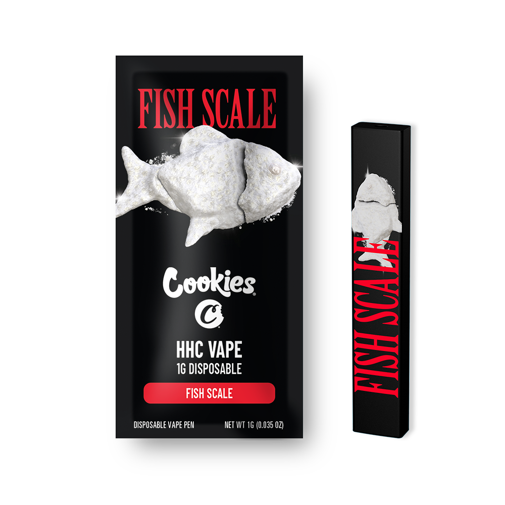 Cookies HHC Disposable Vape Fish Scale - BOOM Headshop