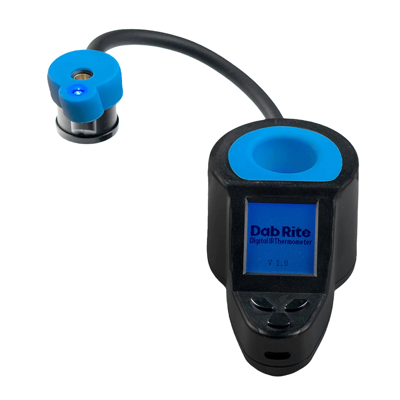 dab rite digital ir themometer blue