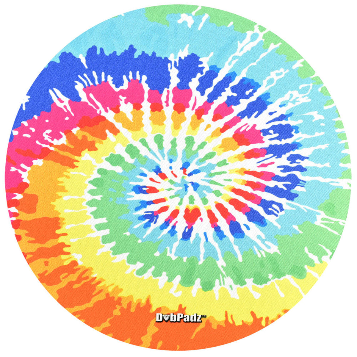 dabpadz dab mat tie dye spiral large