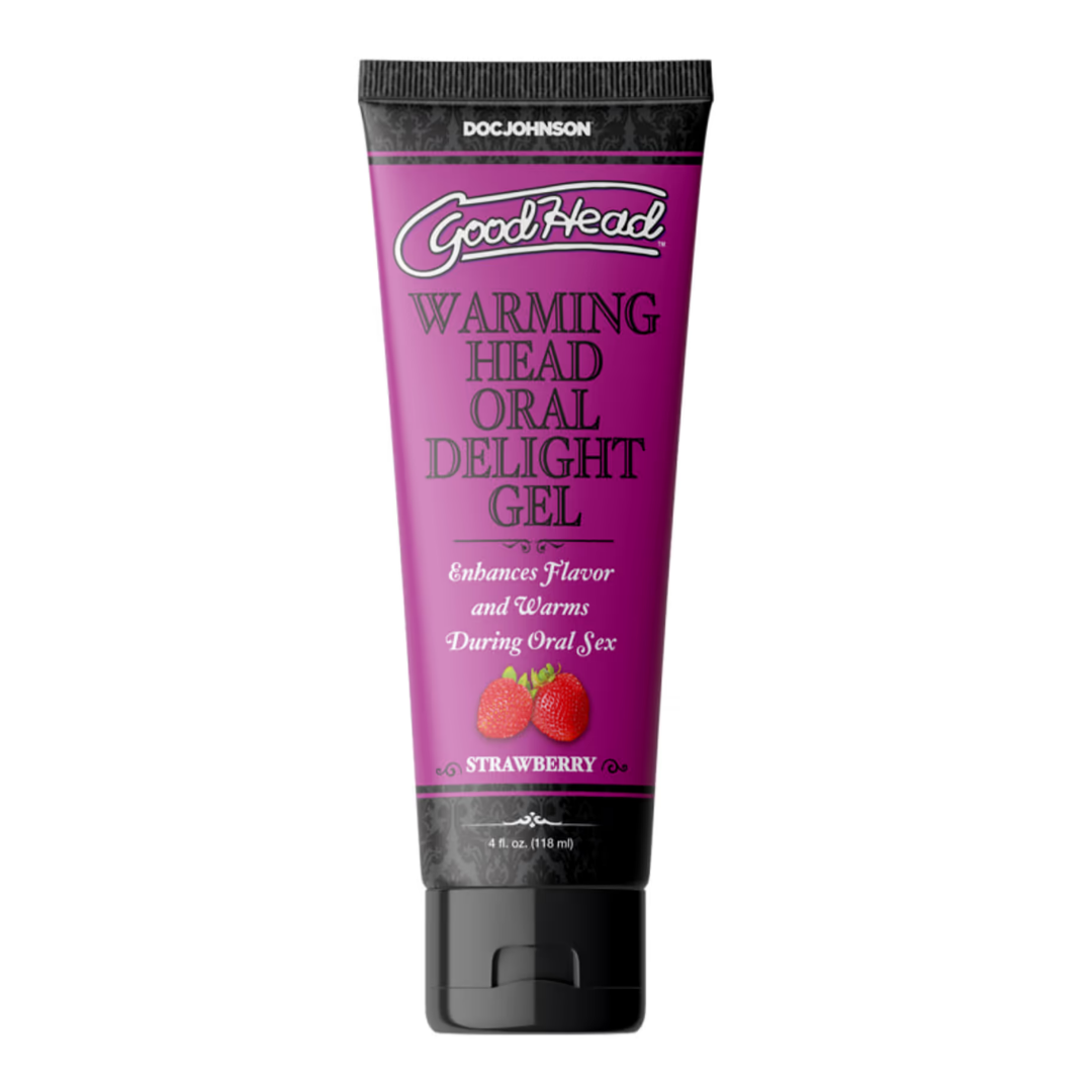 Doc Johnson Goodhead Warming Head Oral Delight Gel Strawberry