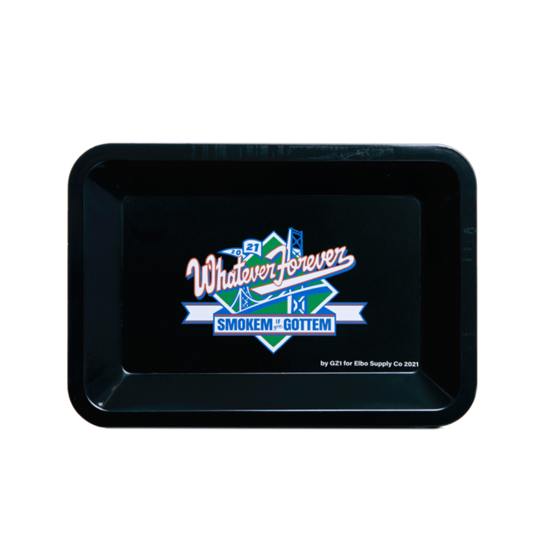 elbo gz1 metal rolling tray smoke em if you got em