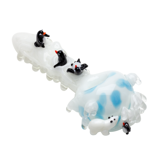 Empire Glassworks Arctic Theme Spoon Pipe