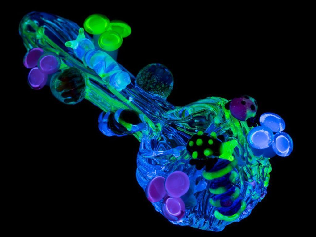 Empire Glassworks Hand Pipe - Cosmic Critters