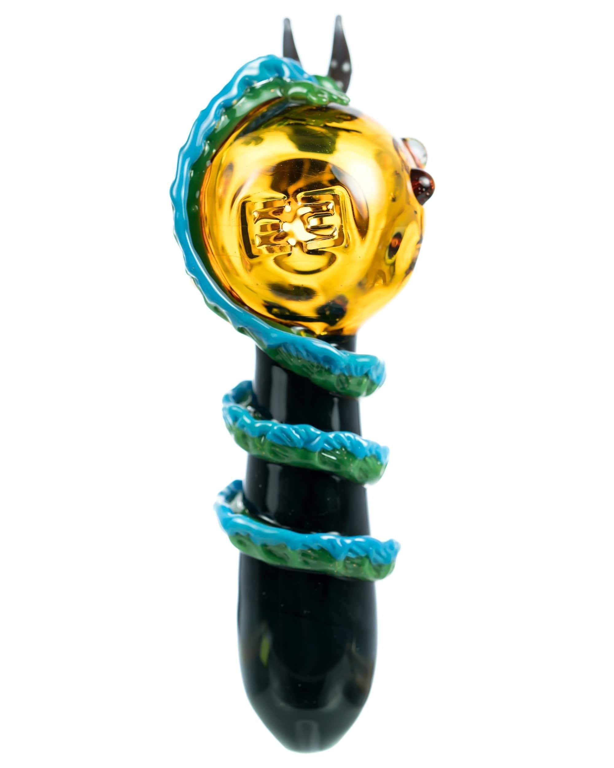 dragon wrapped hand pipe