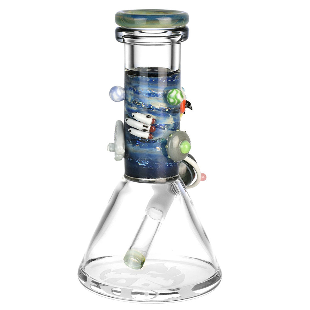 empire glassworks galaxy baby beaker space theme glass bong