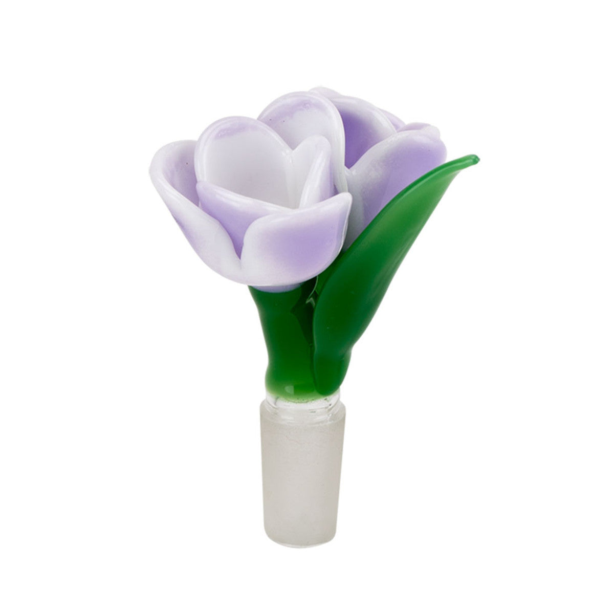 empire glassworks lavender tulip bowl piece 14mm male