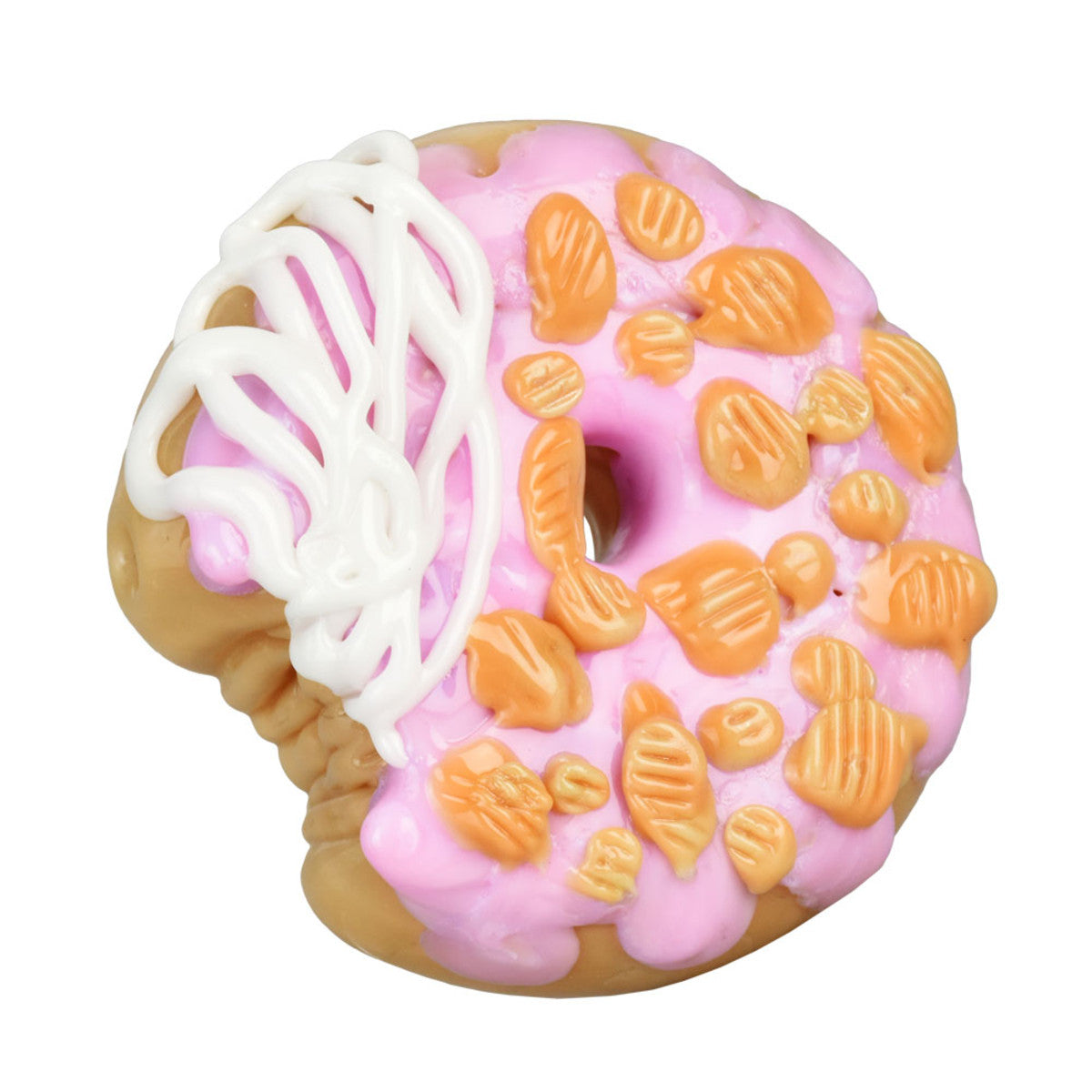 Empire Glassworks Hand Pipe - Pink Mochi Donut