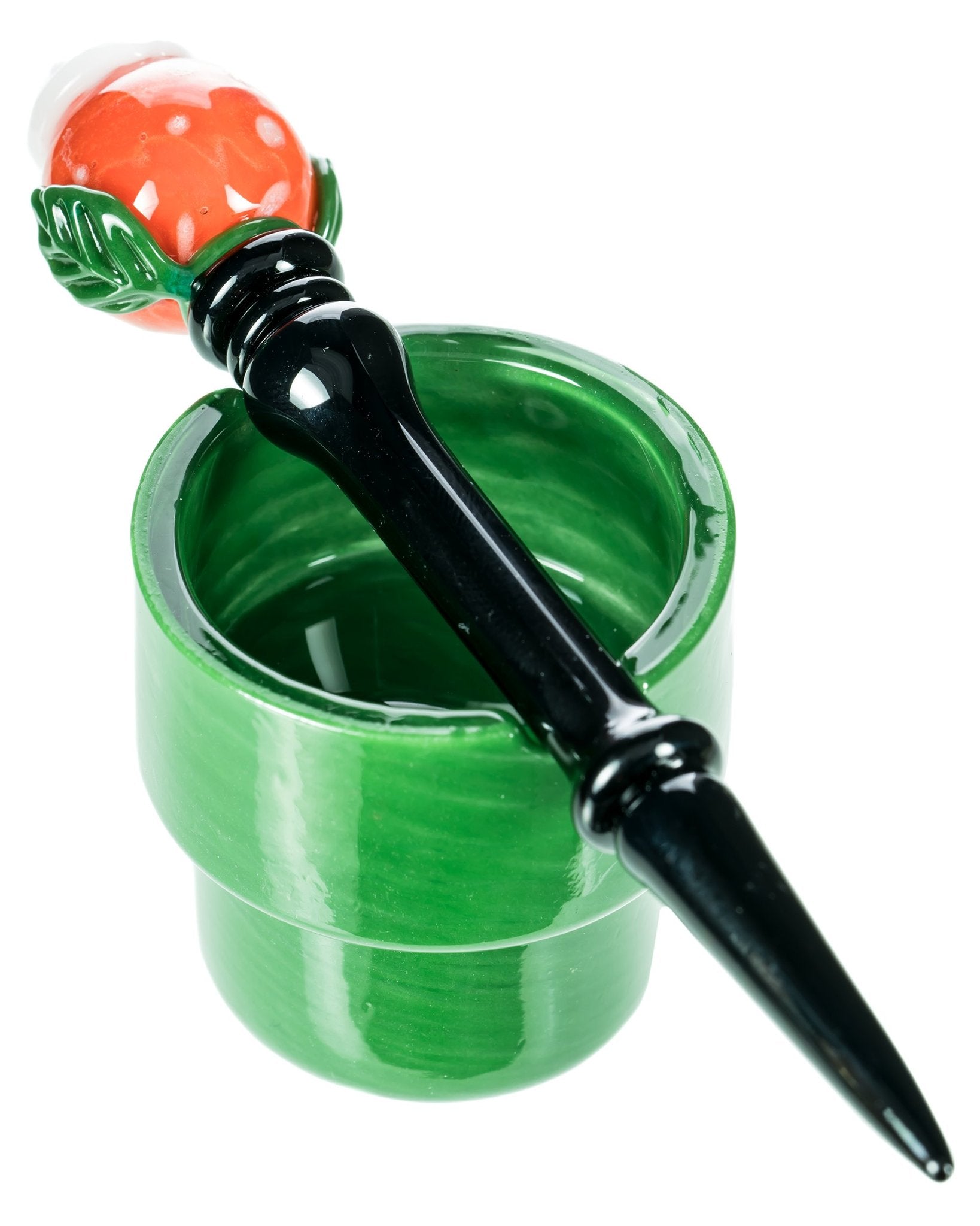 Empire Glassworks Piranha Plant Dish & Dabber Set