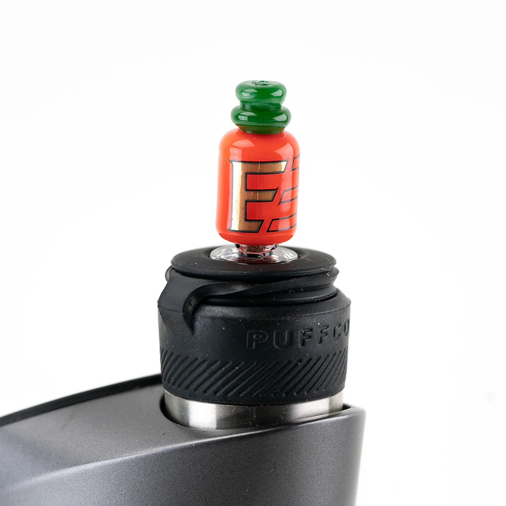 Empire Glassworks Puffco Peak Pro Carb Cap - Sriracha