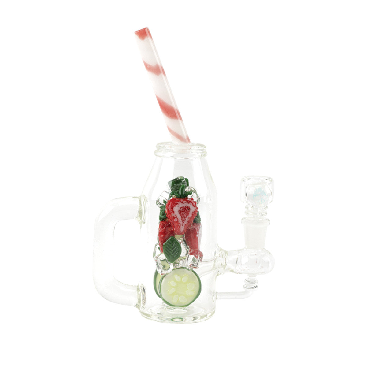 empire glassworks strawberry cucumber detox water pipe