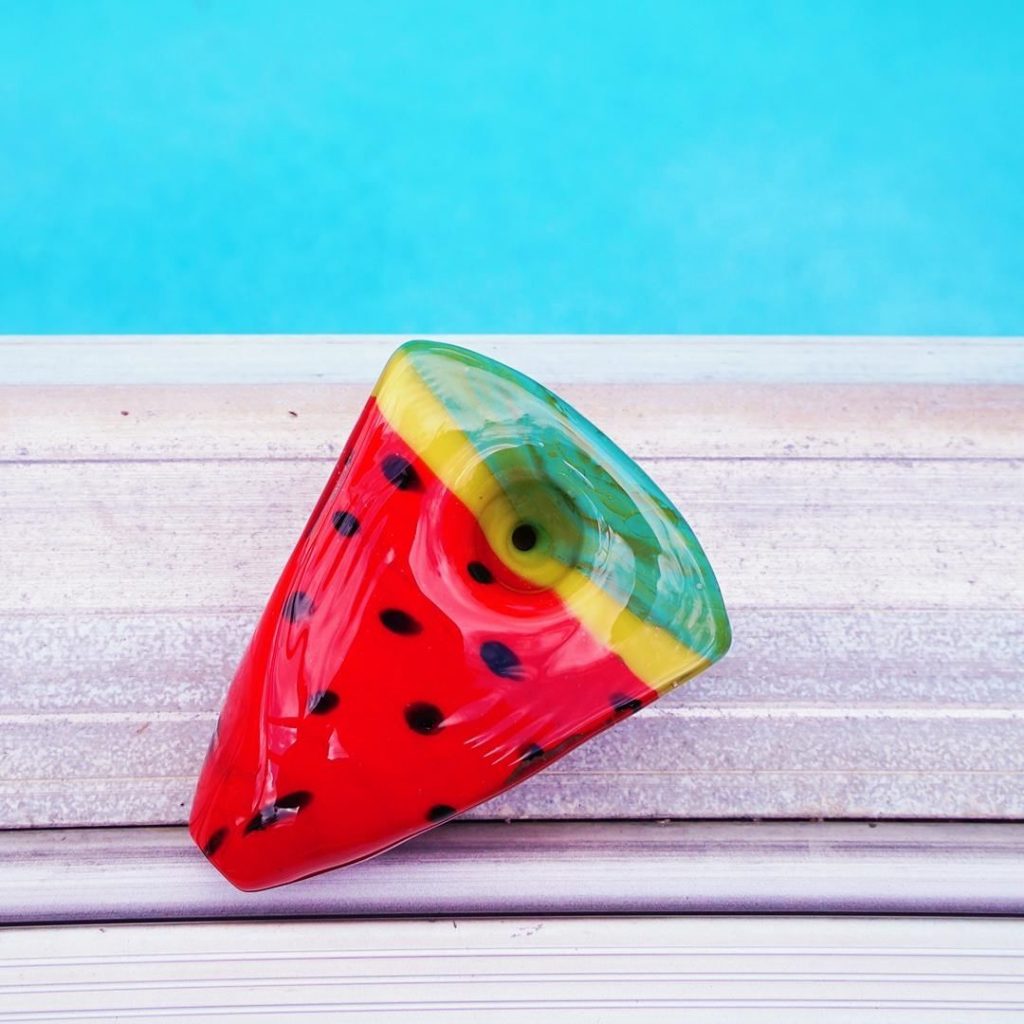 Empire Glassworks Dry Pipe - Watermelon