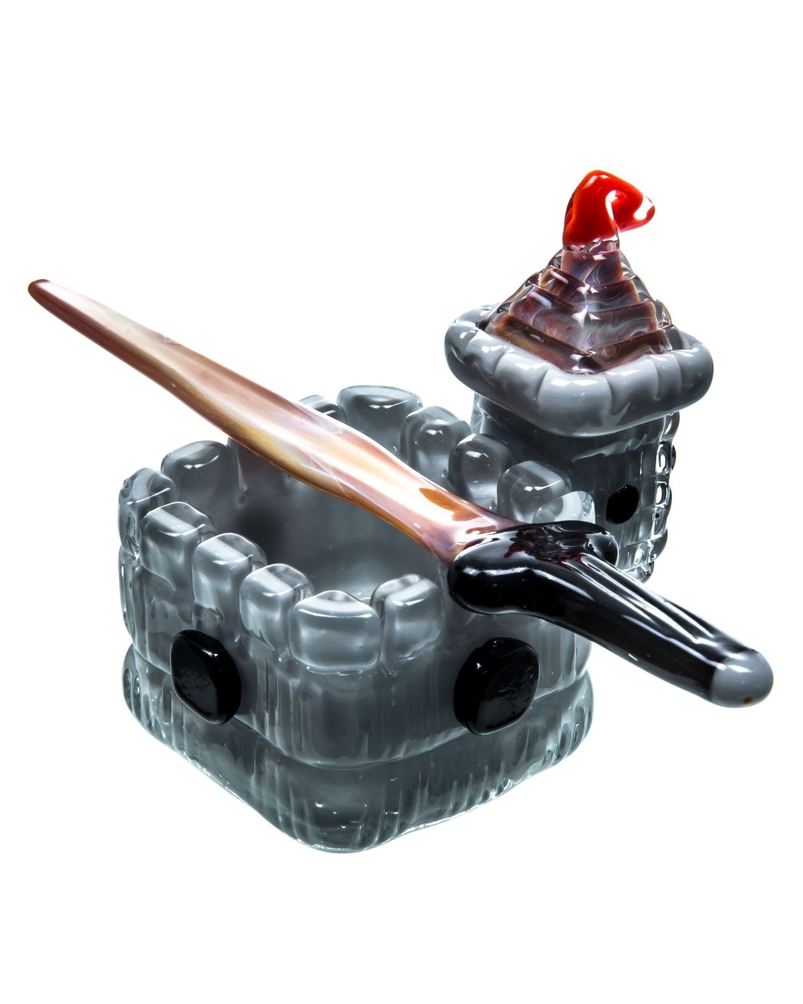 Empire Glassworks Castle Themed Dish & Dabber Set