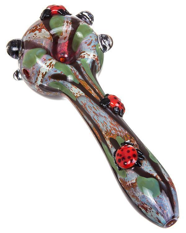 Empire Glassworks Dry Pipe - Ladybug