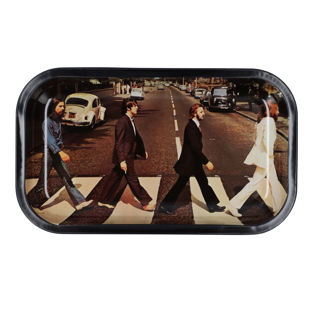 fab 4 abbey road rolling tray medium