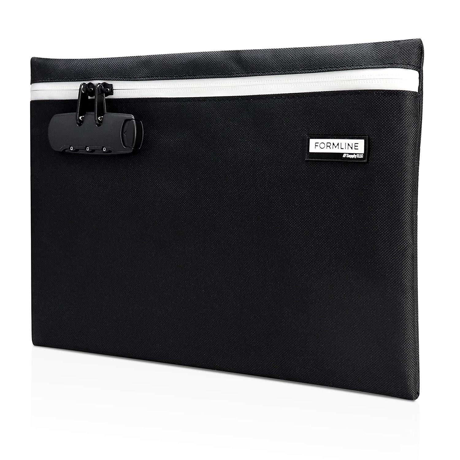 Formline Smell Proof Bag with Combination Lock (12" x 9")