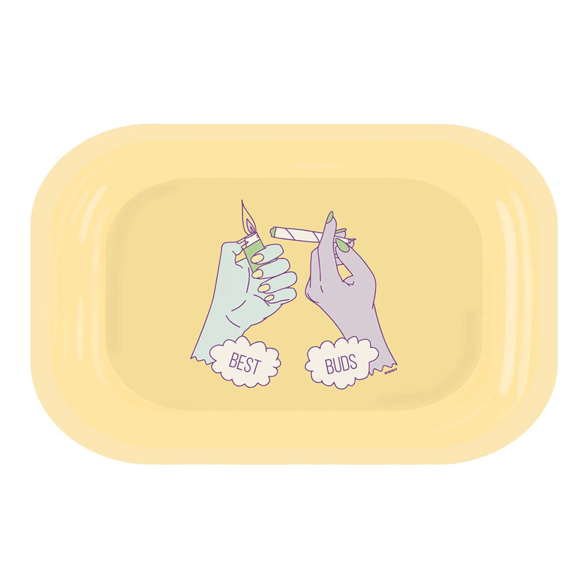 giddy medium rolling tray best buds