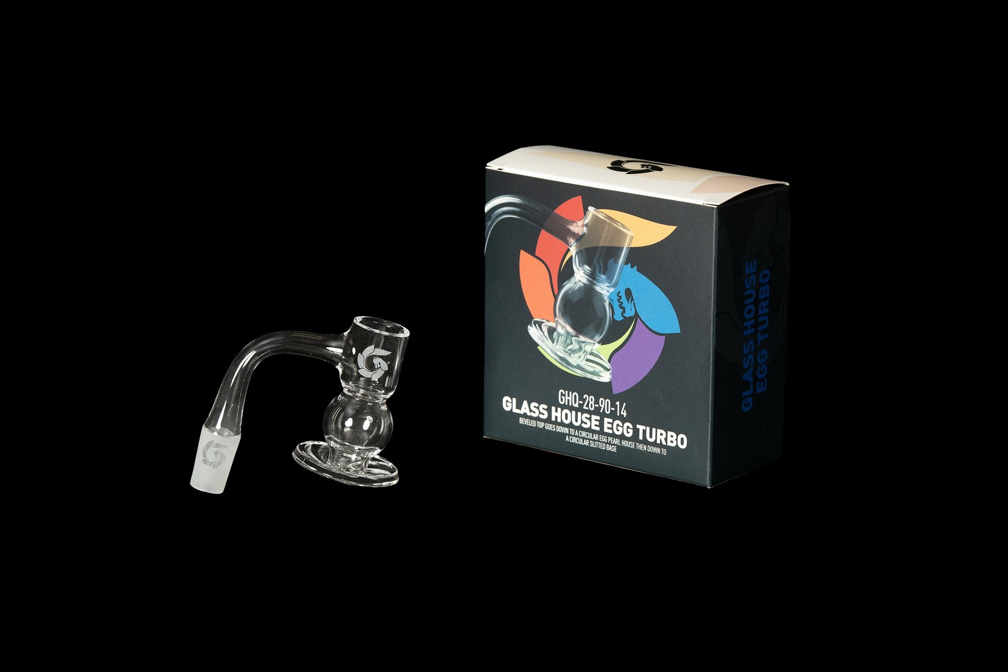 glass house egg turbo quartz banger box