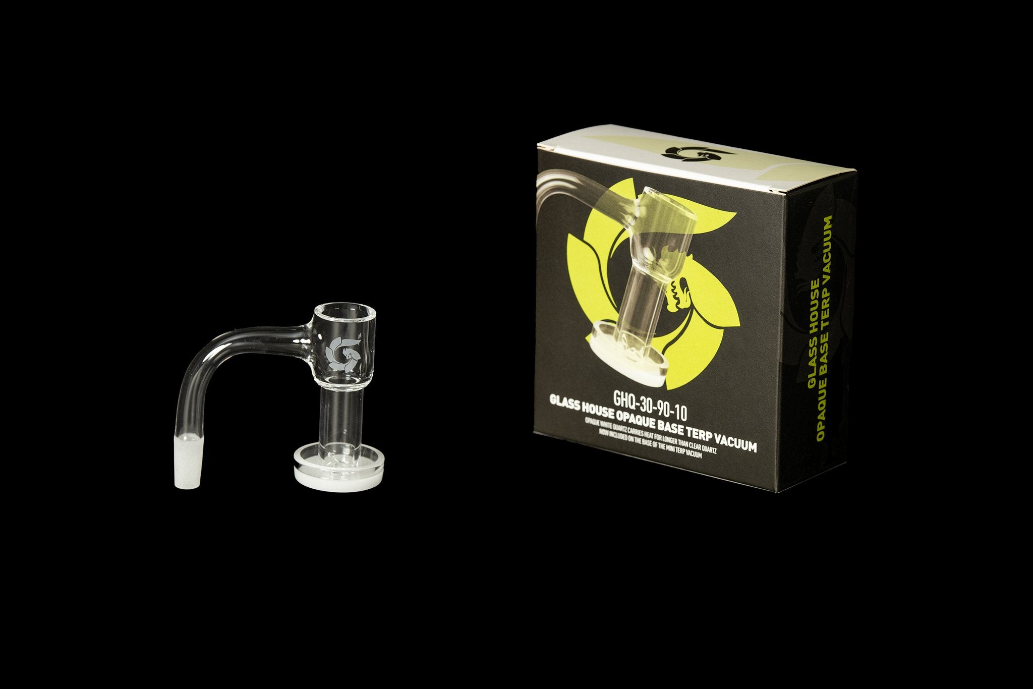 glasshouse quartz banger opaque base terp vacuum 14mm male