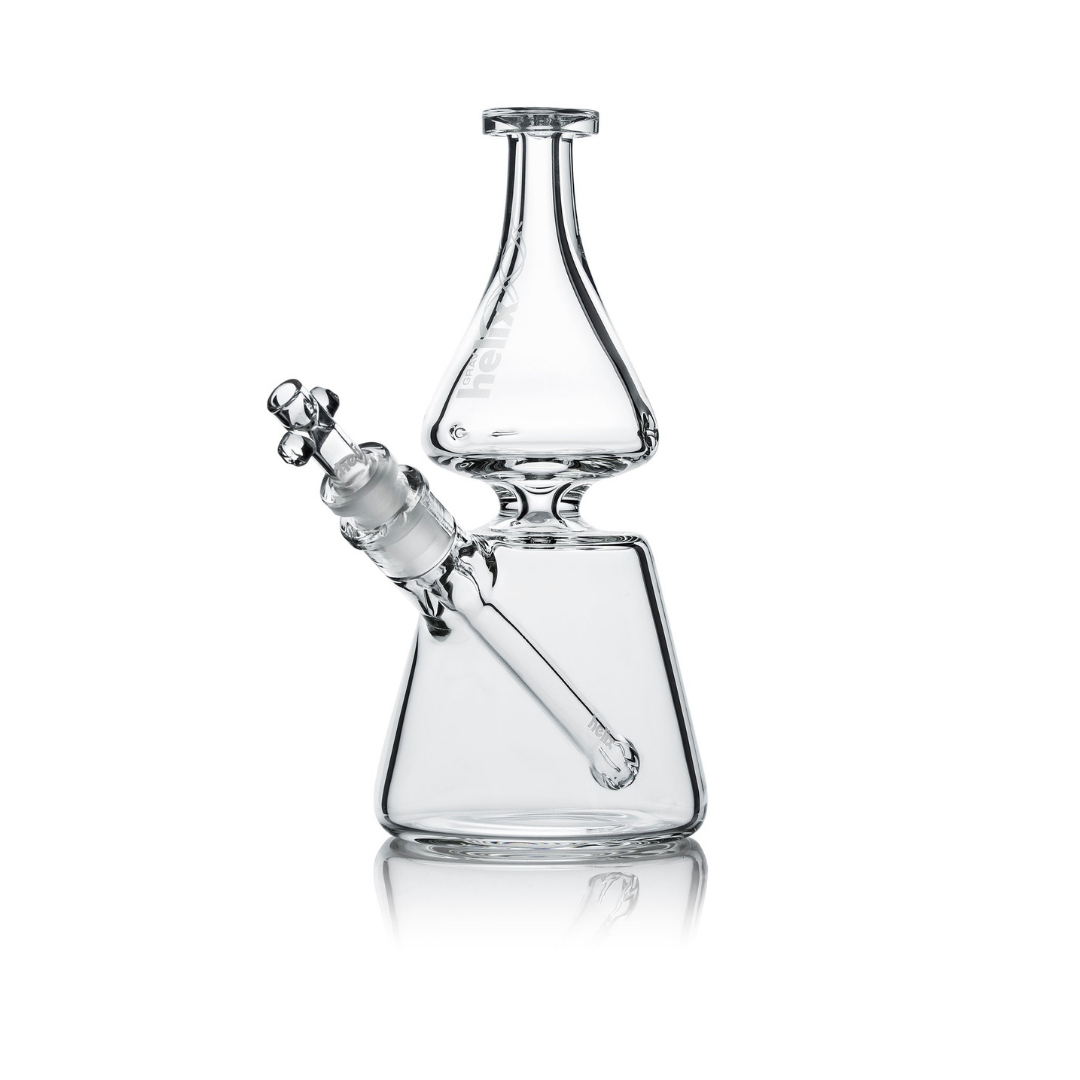grav helix beaker base water pipe clear