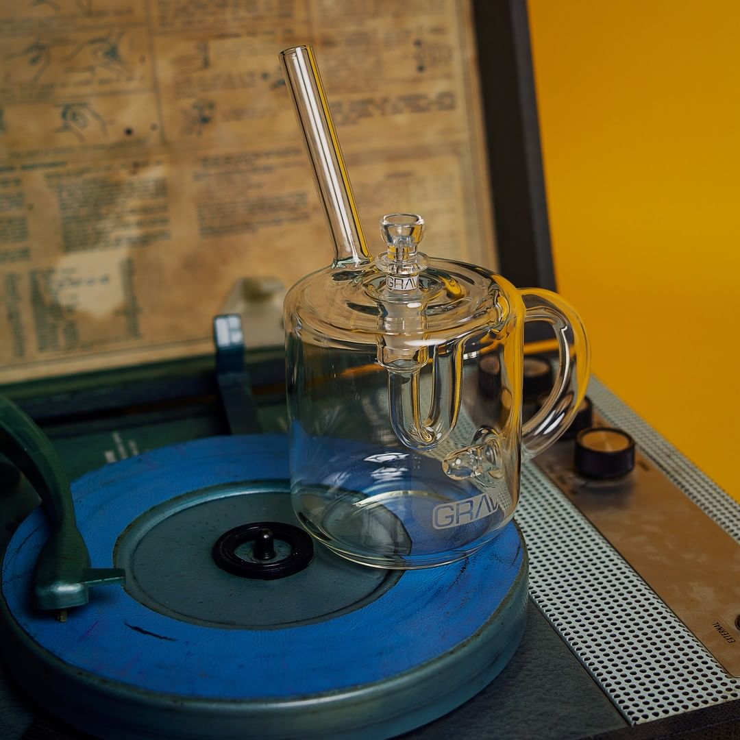grav labs coffee mug water pipe dab rig