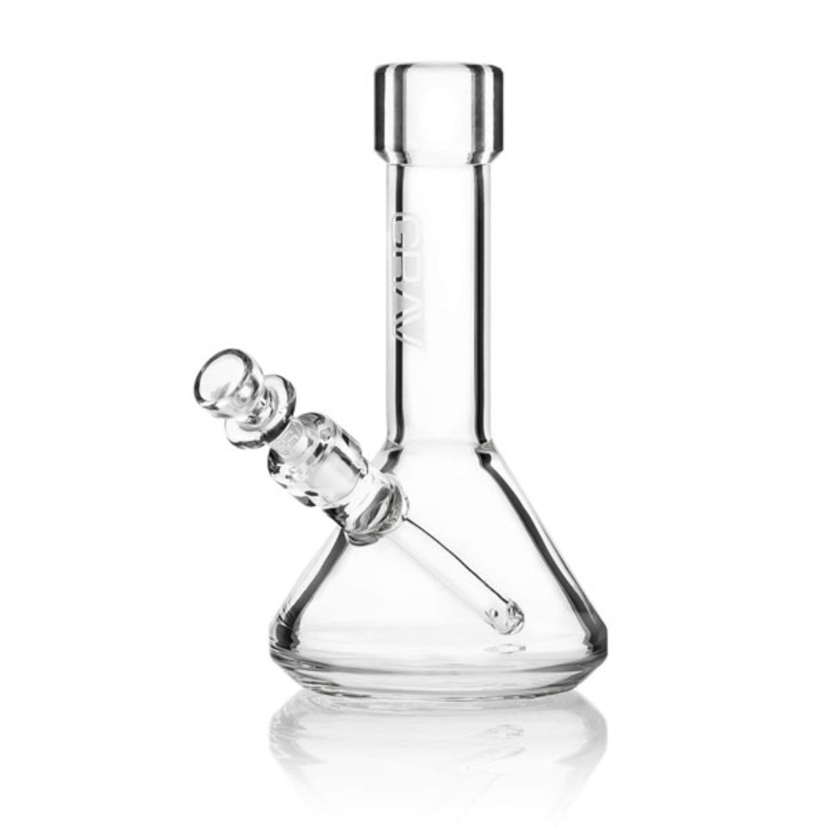 GRAV Mini Beaker Glass Bong Water Pipe 6 Inch