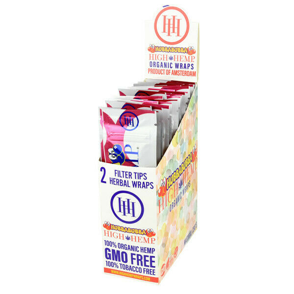 high hemp hubba bubba wrap box 25