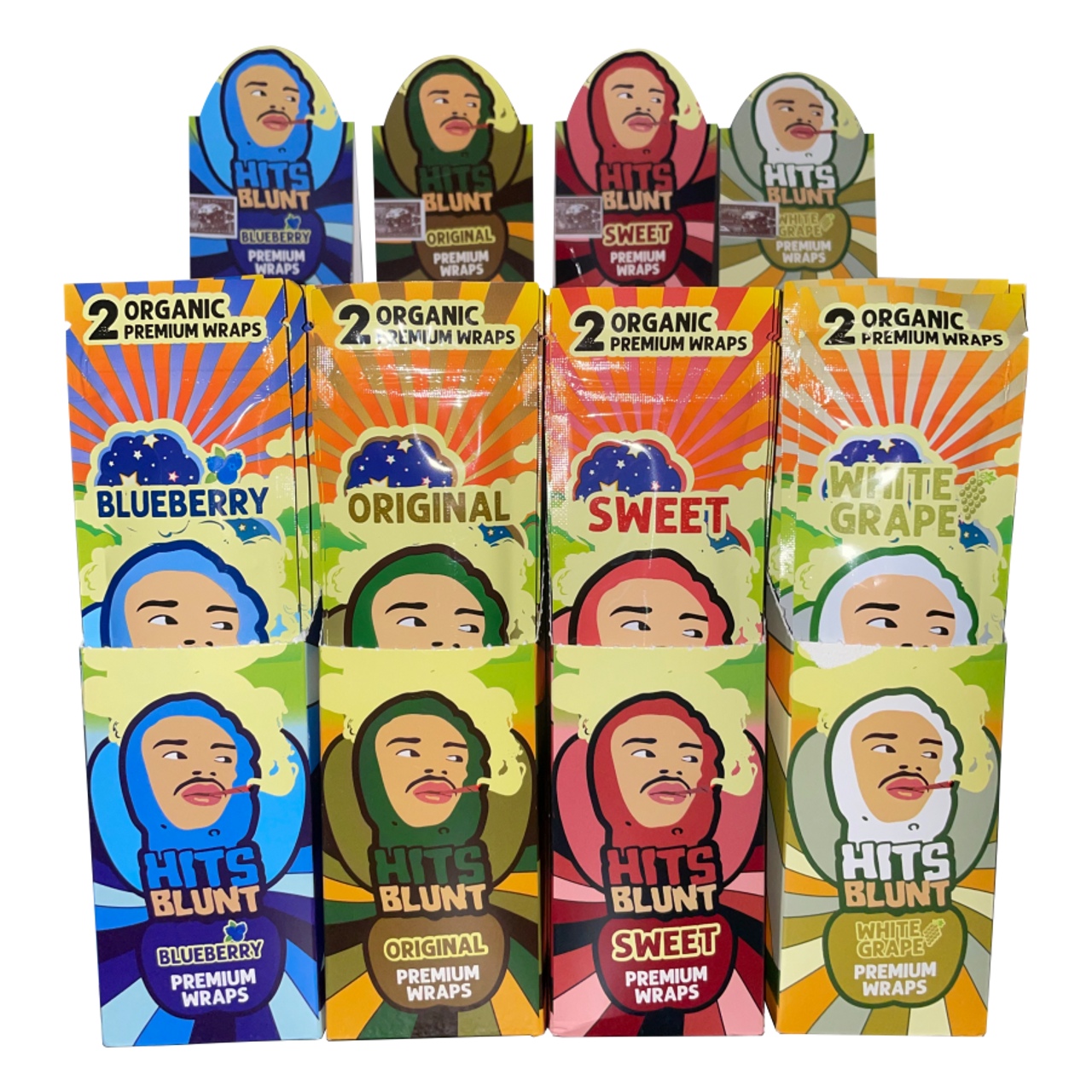organic tobacco blunt wraps High Hemp - Area 51 Green Hits Blunt Organic Hemp Wraps