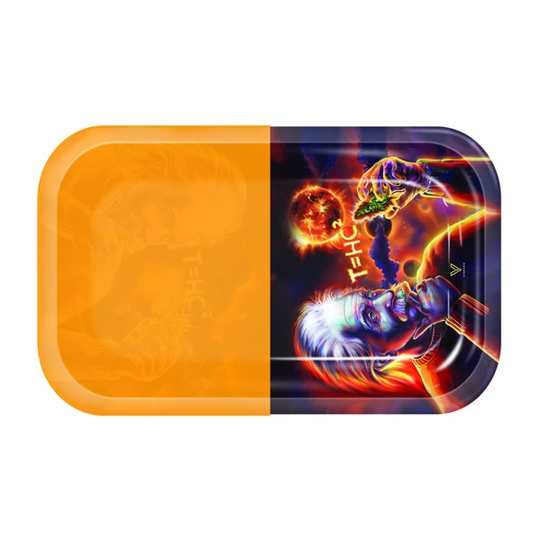 hybrid rolling tray einstein silicone dab mat medium