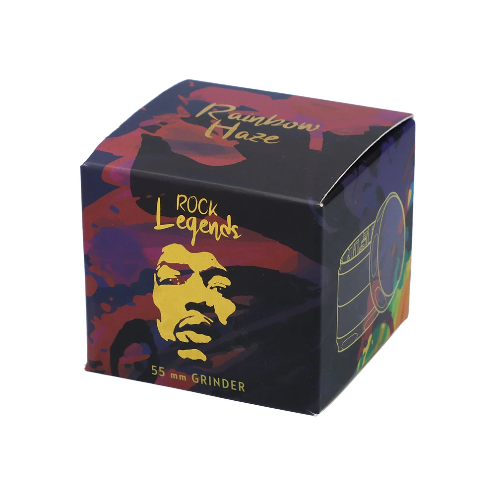 Rock Legends Jimi 4pc Grinder - Rainbow Haze
