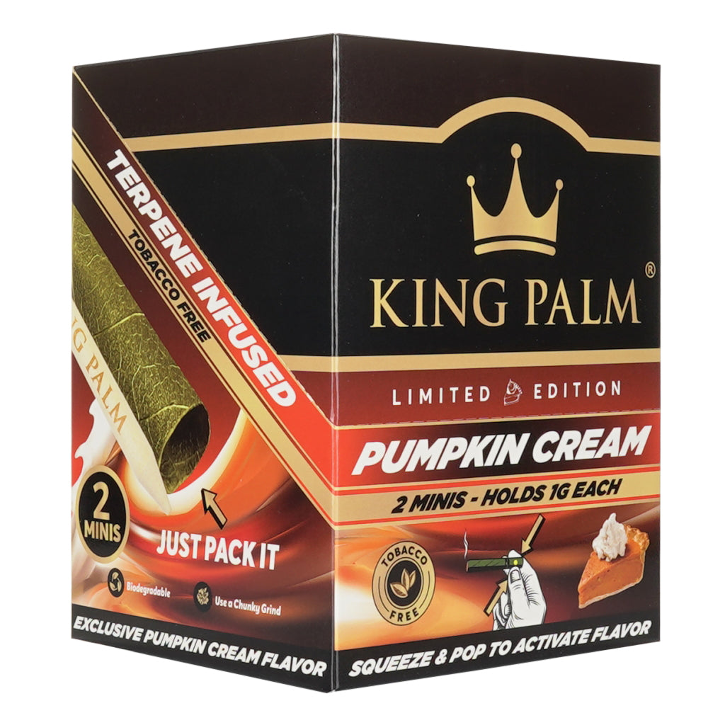 King Palm Pumpkin Cream Mini Rolls Limited Edition