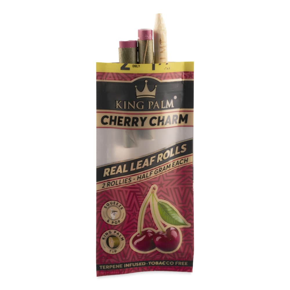king palm rollies cherry charm 2 pack