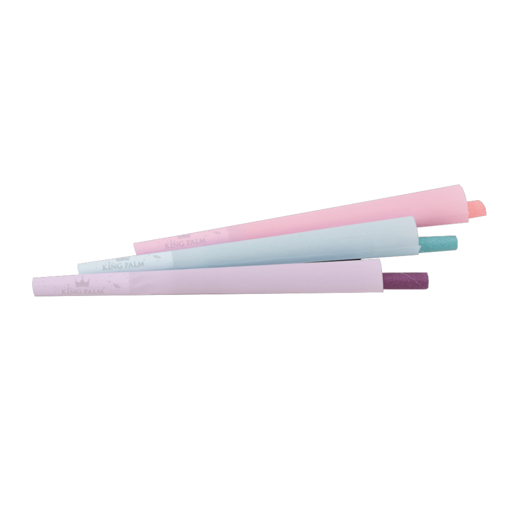 King Palm Sky Walker Color Cones King Size Purple Pink Blue