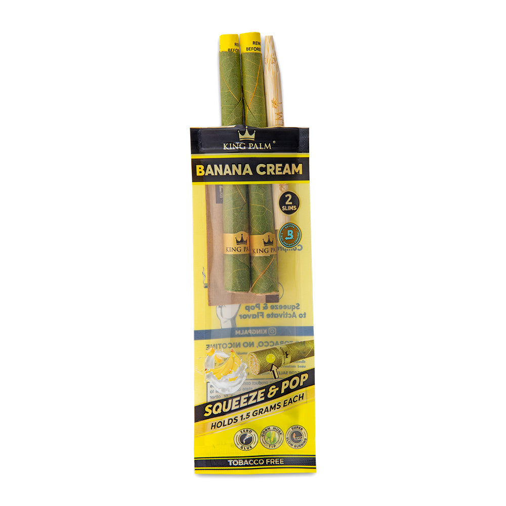 king palm slim cones banana cream