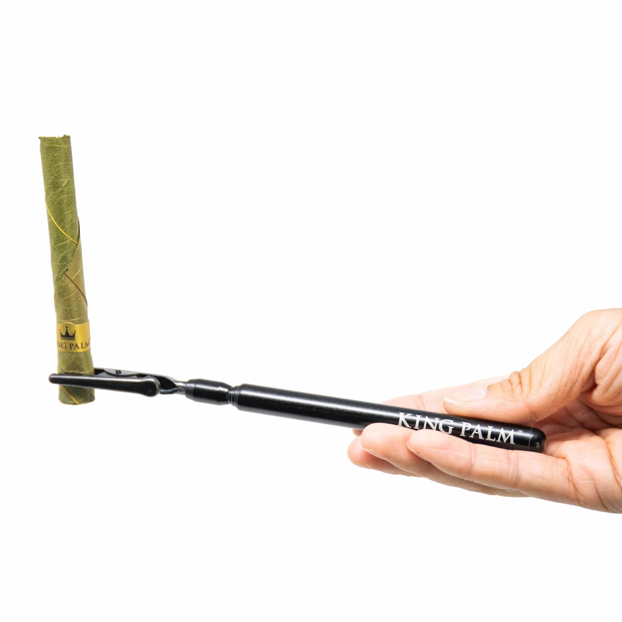 king palm smoke clip jet black