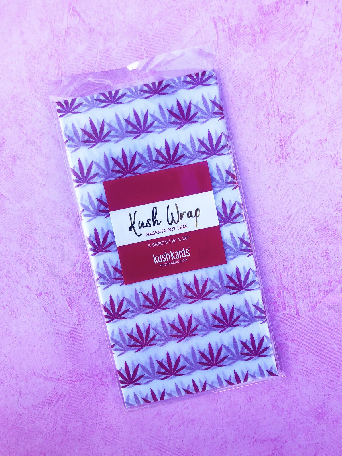 kushkards kush wrap tissue magenta