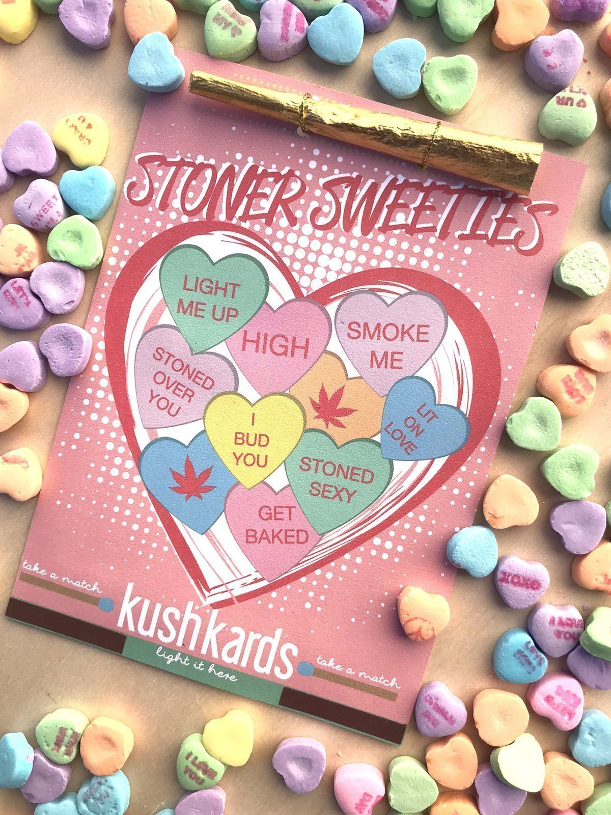 pothead valentines gift KushKards Stoner Sweeties Valentine's Day Card