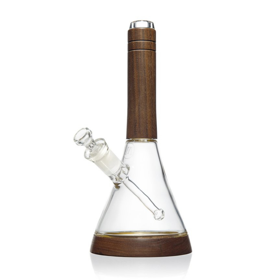 marley natural black walnut glass water pipe bong
