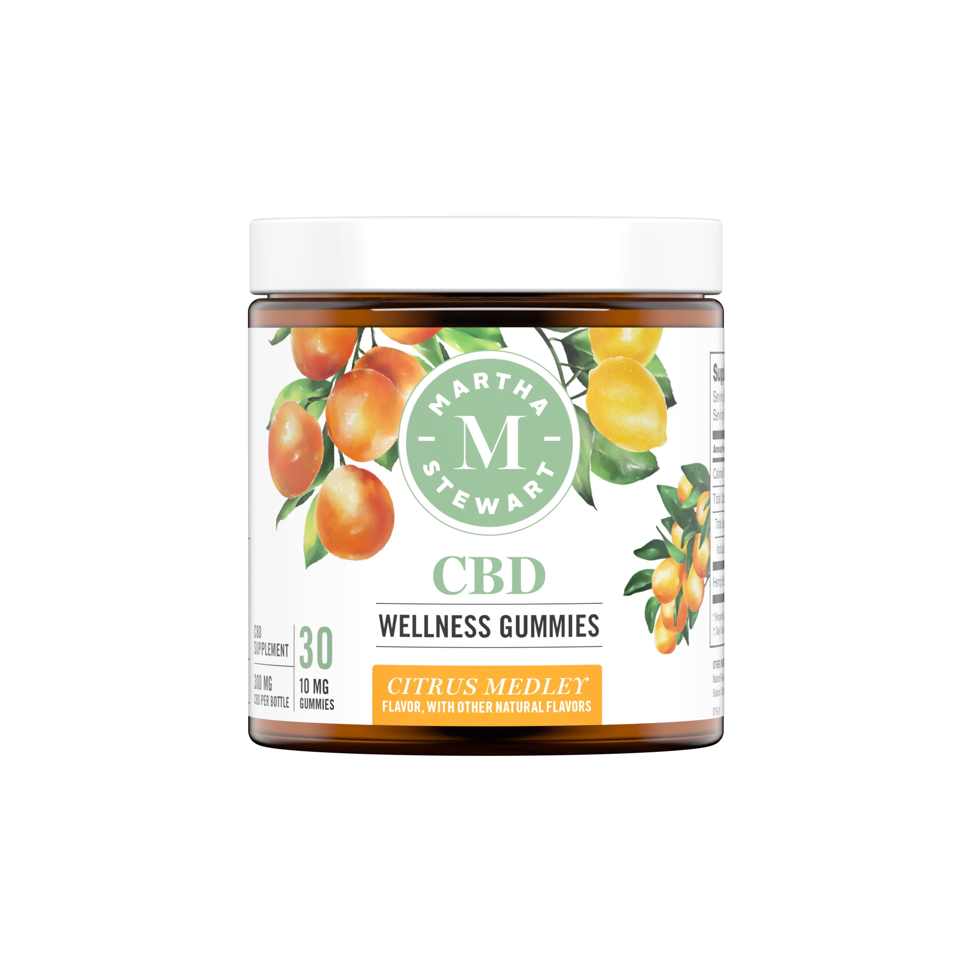 martha stewart cbd gummies citrus medley 300mg