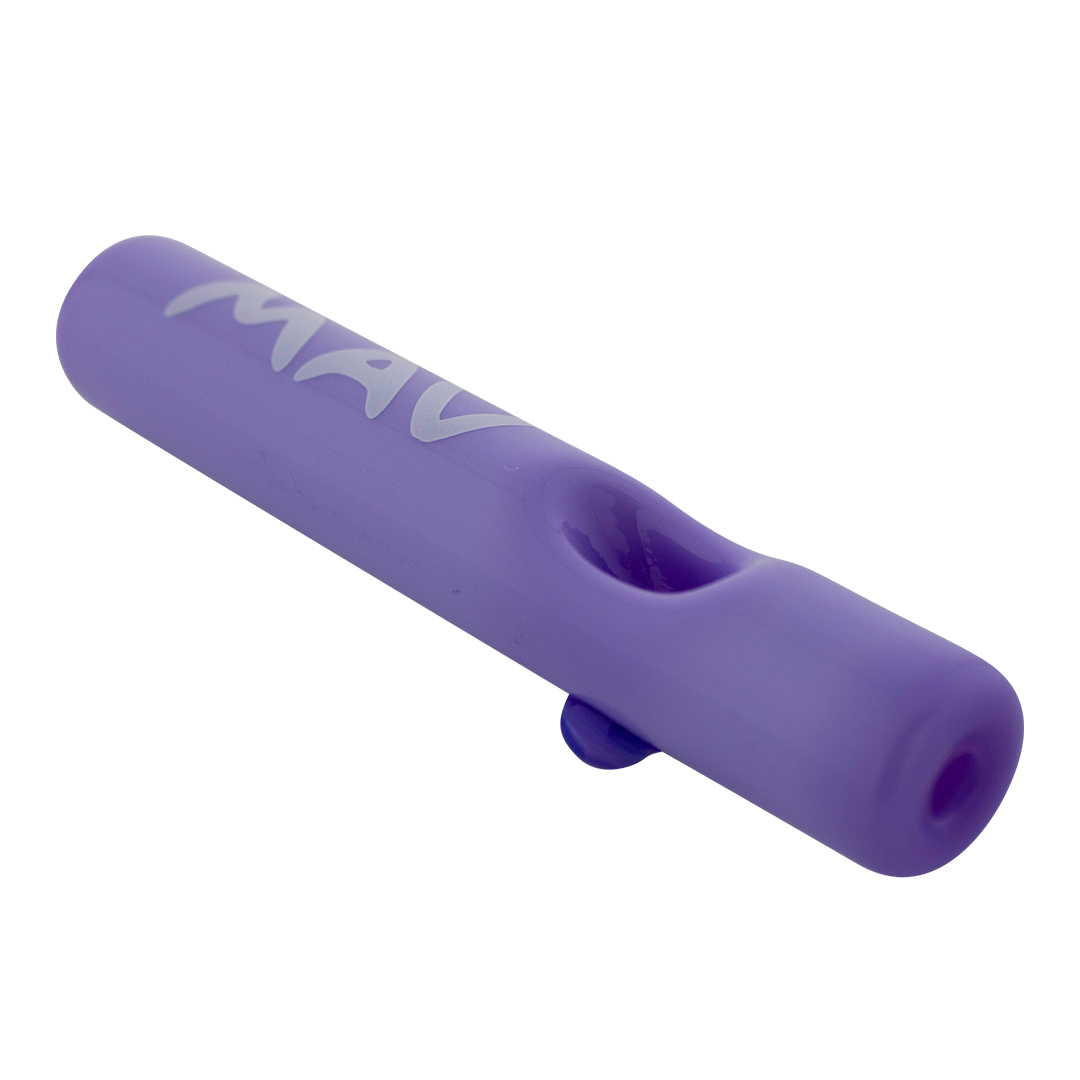 mav glass steamroller 4 inch purple