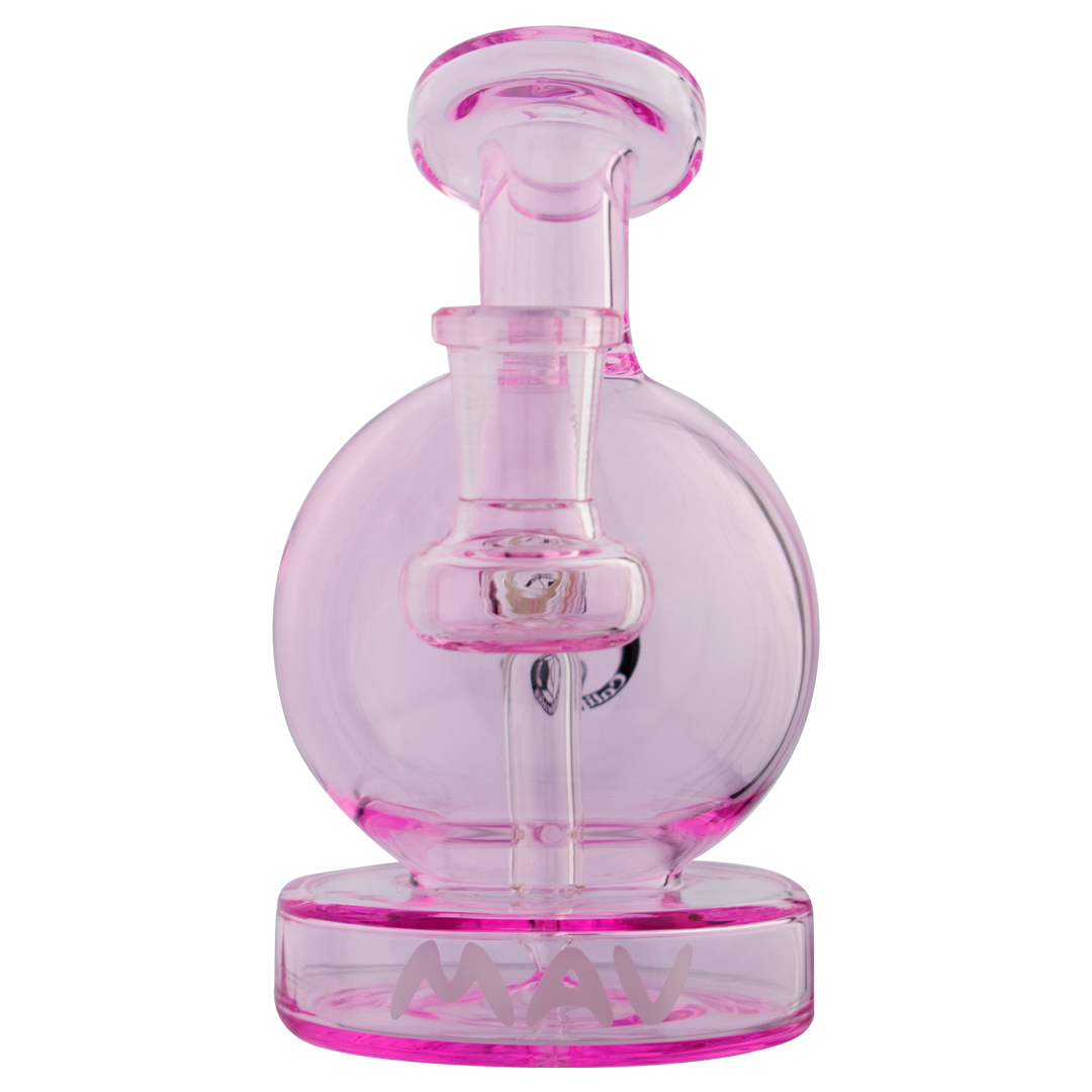 mav glass vintage bulb pink water pipe
