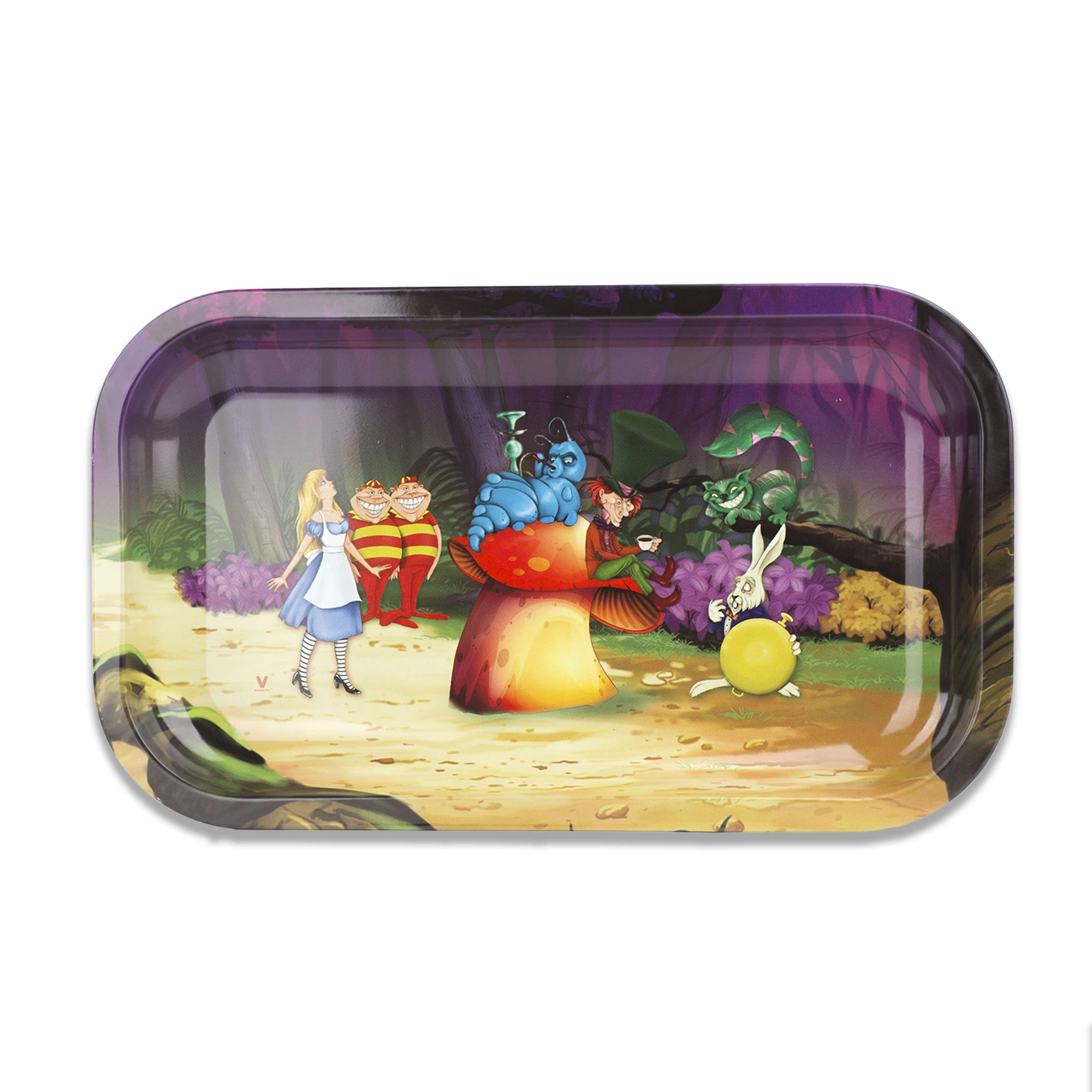 metal rolling tray alice mushroom medium v syndicate
