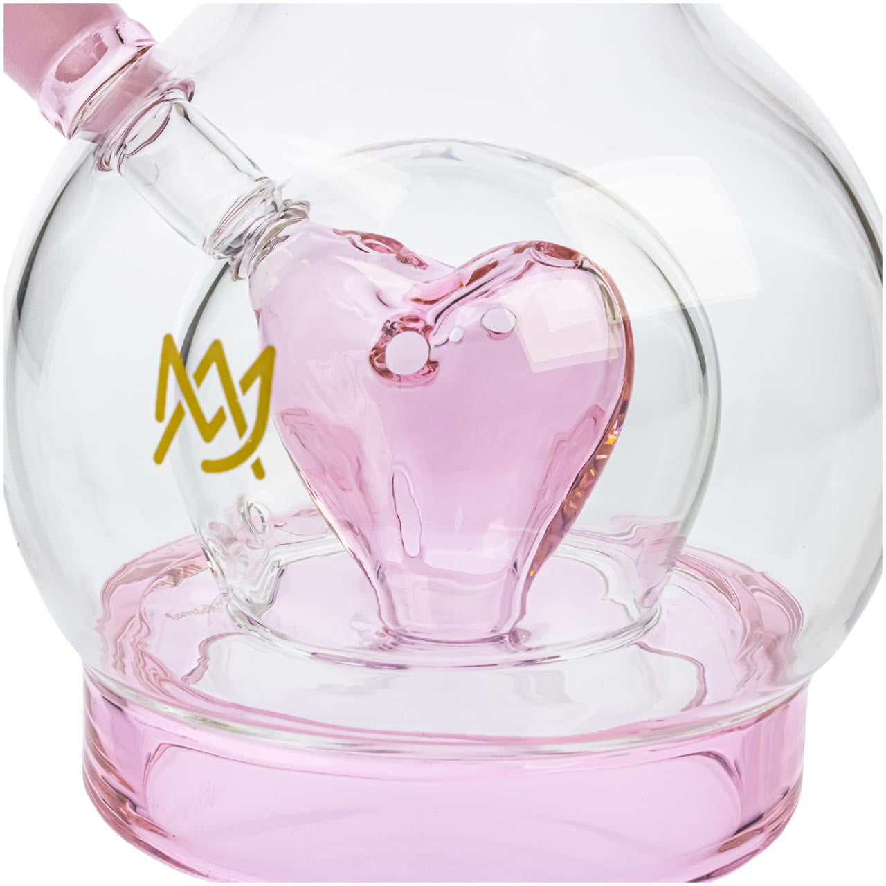 MJ Arsenal Locket Water Pipe Mini Bong Heart