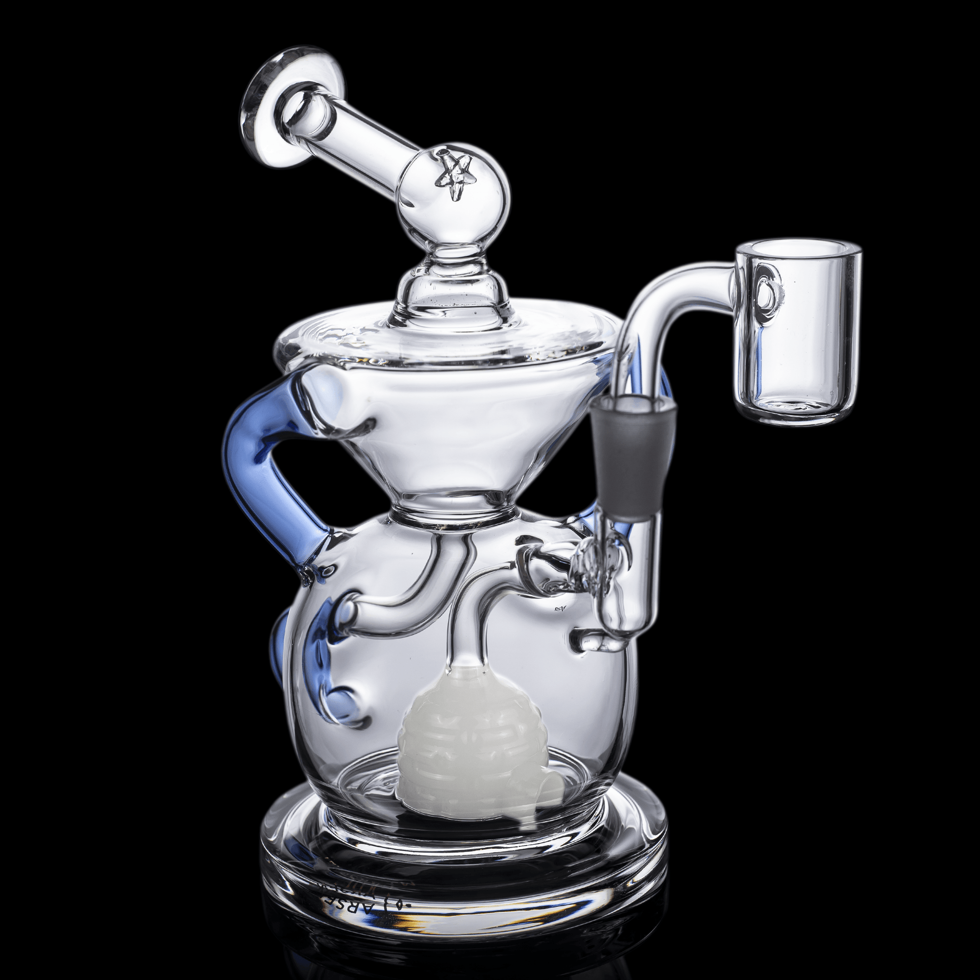 MJ Arsenal Rigloo Mini Dab Rig Glass Water Pipe