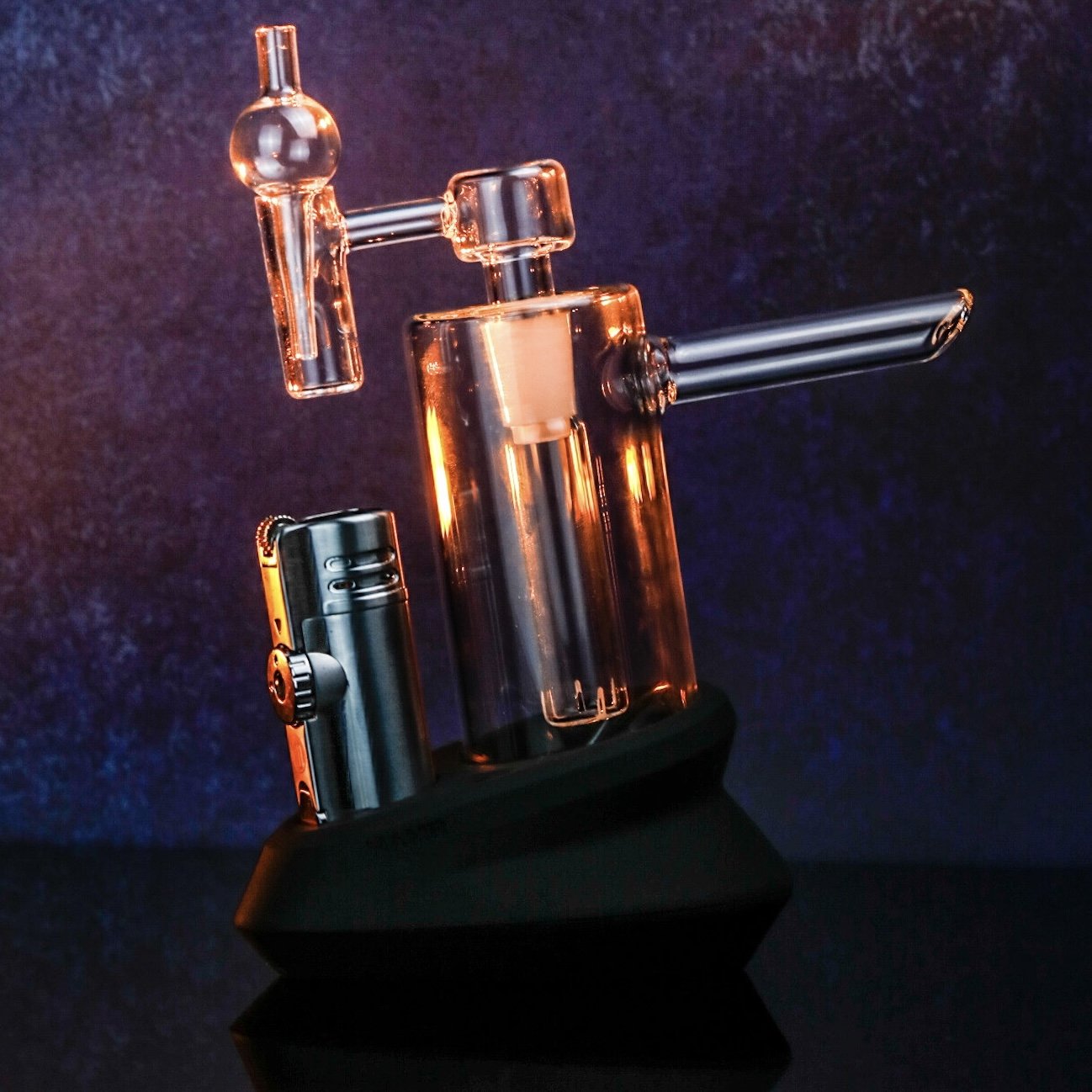 myster hamr cold start glass dab rig