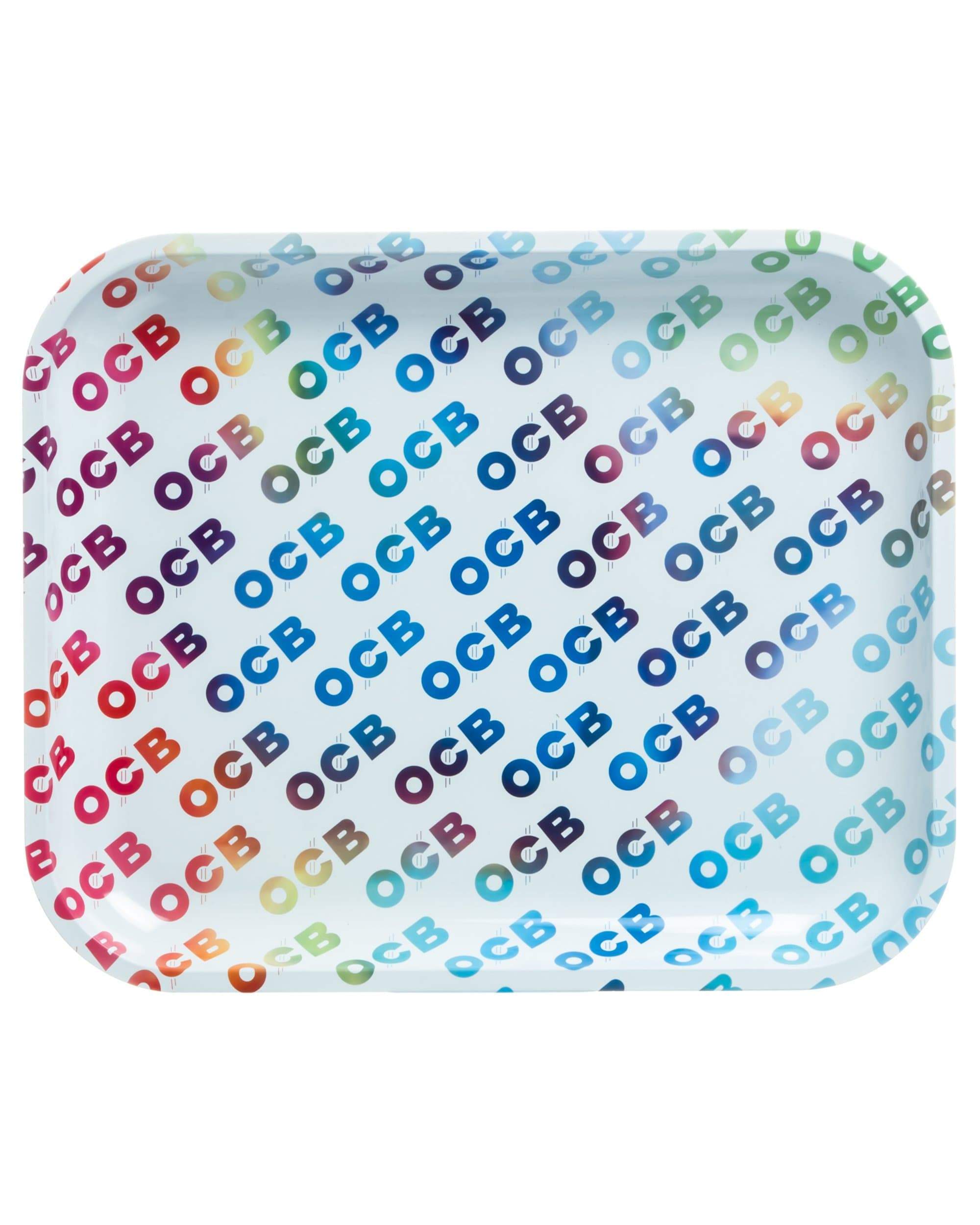 ocb rainbow rolling tray large