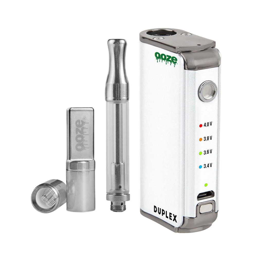 Ooze Duplex Dual Extract Vaporizer Kit - White